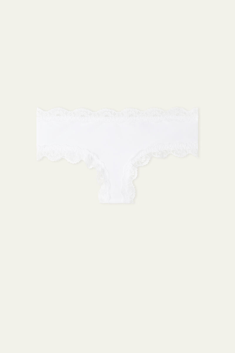 White Lace Fitting Women's Panties