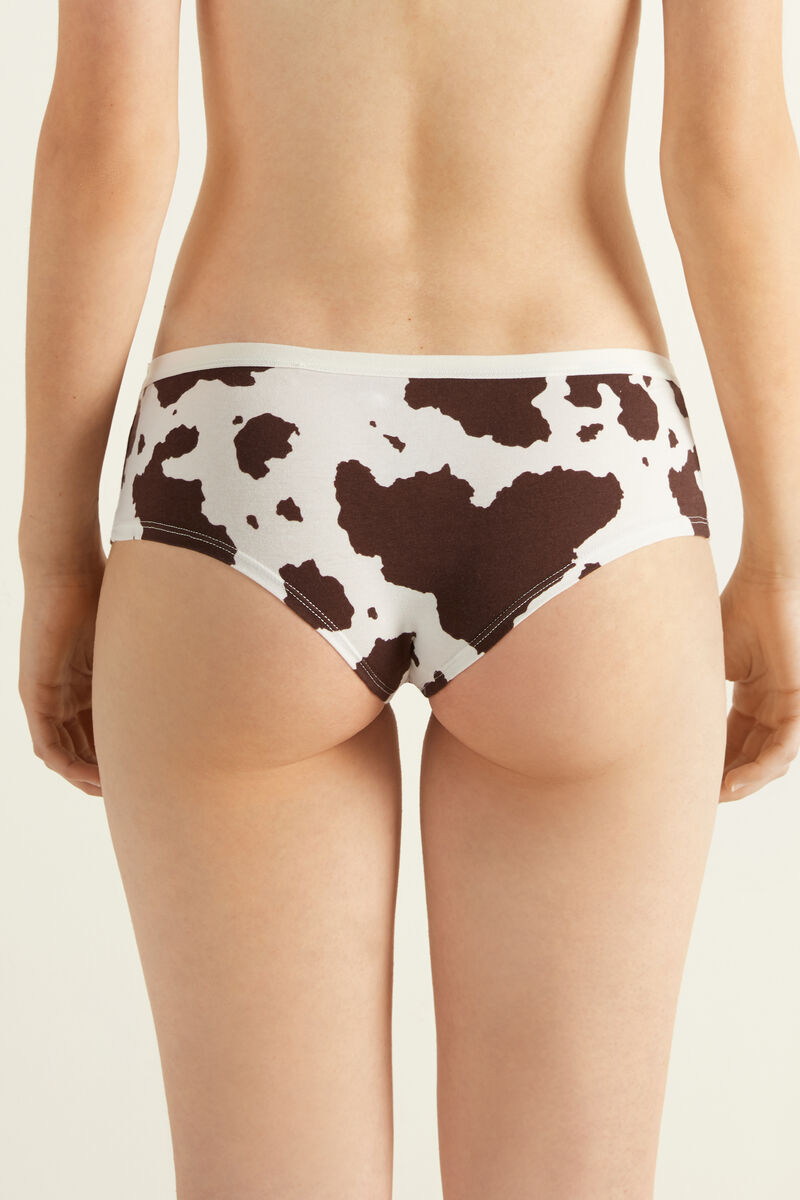 Printed Cotton Ladies Permeable Panties