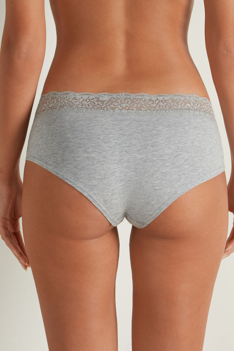 Grey Lace Material for Ladies Underwear